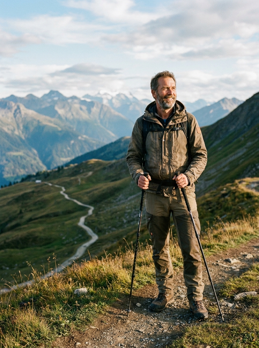 Beim Wandern Beispiel