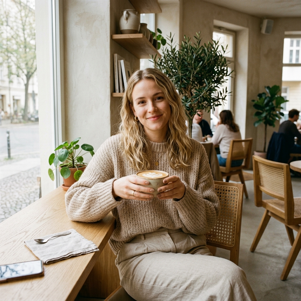 Café Aesthetic Beispiel