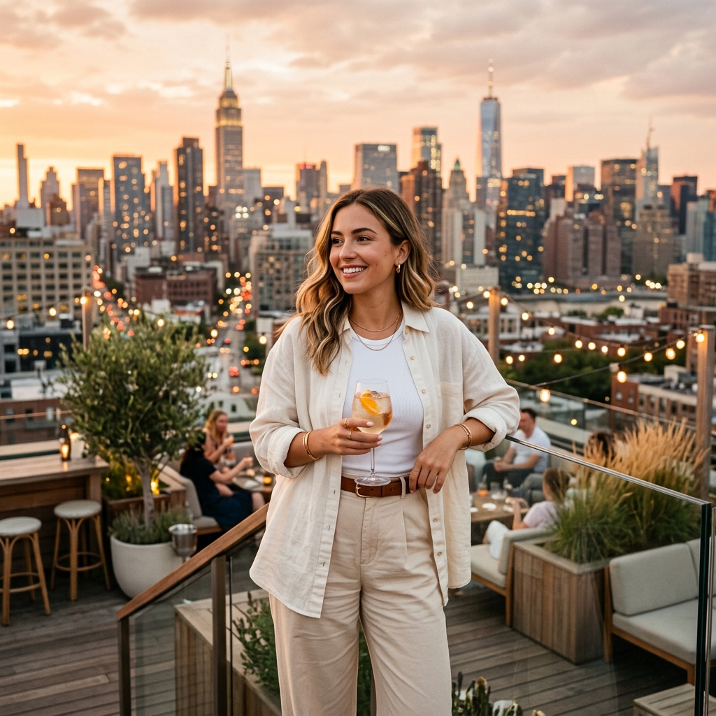 Rooftop Sunset Beispiel