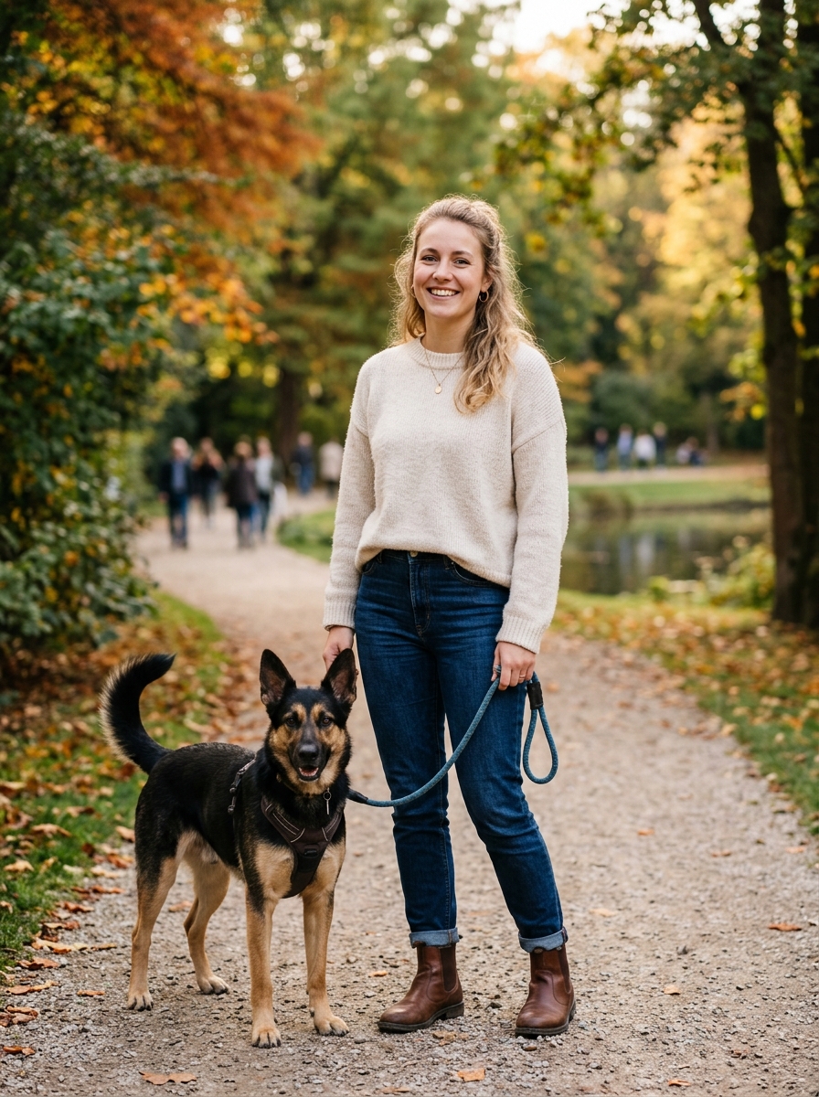 Mit Hund Beispiel